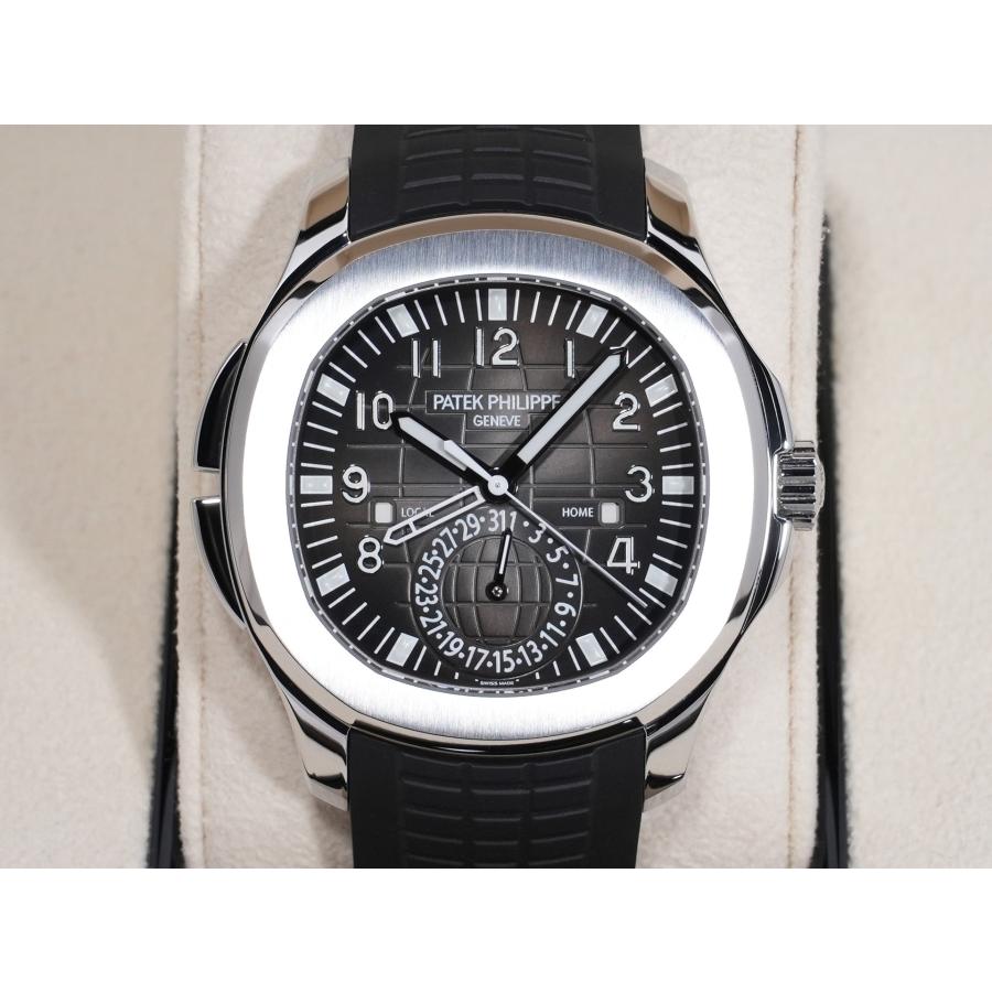 パテックフィリップ アクアノート トラベルタイム Ref.5164A-001 SS ブラック文字盤 | アクアノート | 01