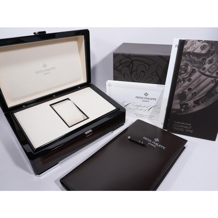 パテックフィリップ アクアノート トラベルタイム Ref.5164A-001 SS ブラック文字盤 | アクアノート | 08