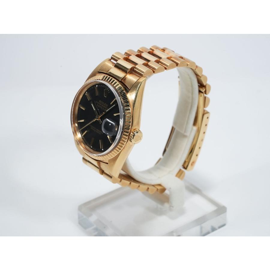 ロレックス デイトジャスト Ref.1601 イエローゴールド ブラック文字盤 | デイトジャスト | 03