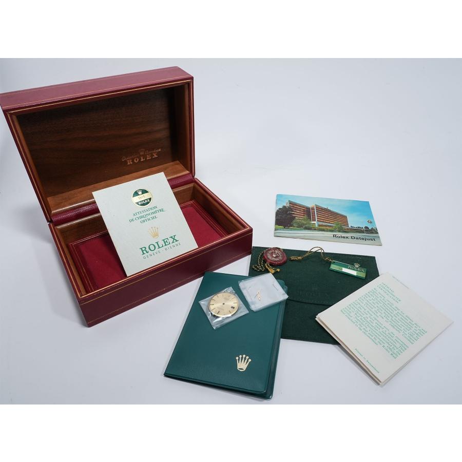 ロレックス デイトジャスト Ref.1601 イエローゴールド ブラック文字盤 | デイトジャスト | 09