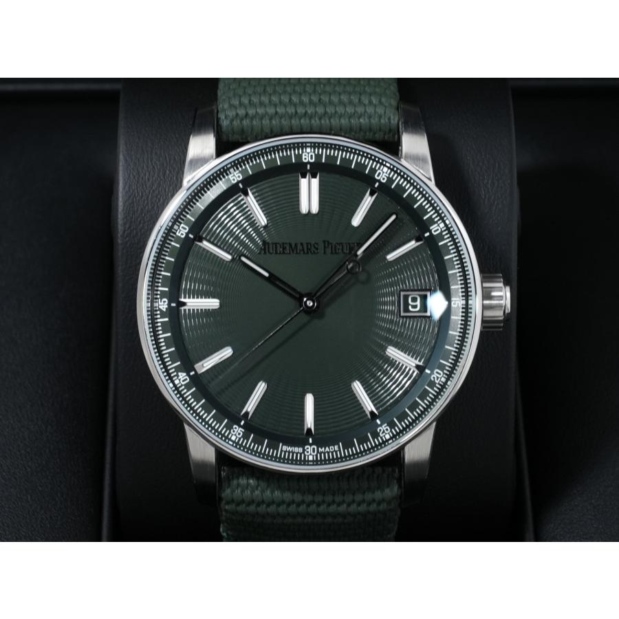 オーデマピゲ CODE 11.59 バイ オーデマ ピゲ Ref.15210ST.OO.A056KB.01 ステンレススチール グリーン文字盤 | AUDEMARS PIGUET | 01