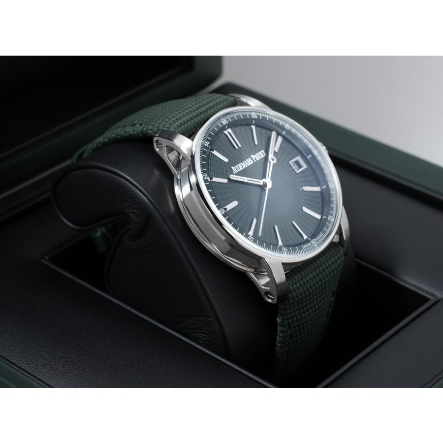 オーデマピゲ CODE 11.59 バイ オーデマ ピゲ Ref.15210ST.OO.A056KB.01 ステンレススチール グリーン文字盤 | AUDEMARS PIGUET | 04