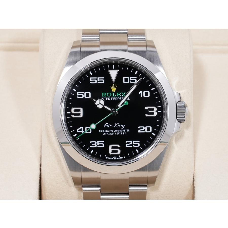 ロレックス エアキング Ref.126900 ステンレススチール ブラック文字盤 オイスターブレスレット | エアキング | 01