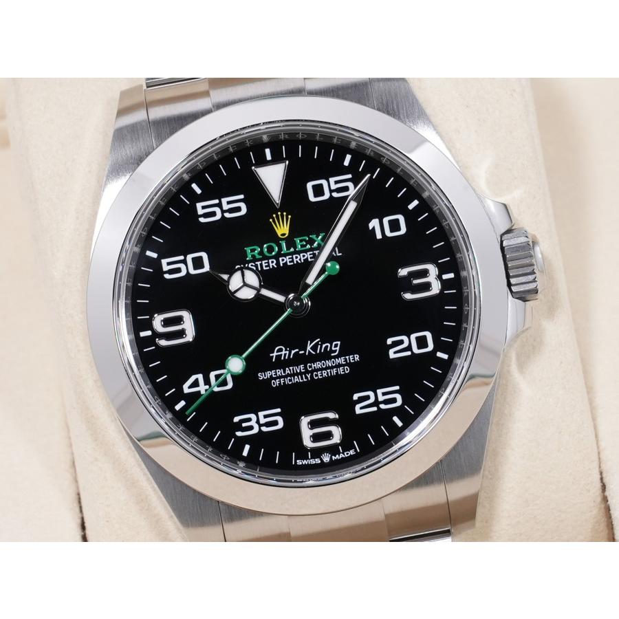 ロレックス エアキング Ref.126900 ステンレススチール ブラック文字盤 オイスターブレスレット | エアキング | 02