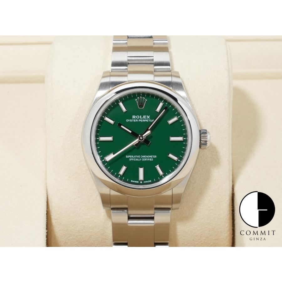 ロレックス オイスターパーペチュアル31 Ref.277200 SS グリーン文字盤 | オイスター パーペチュアル