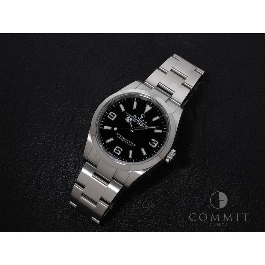 ロレックス エクスプローラー36 Ref.124270 SS ブラック文字盤 | エクスプローラー（ROLEX） | 10