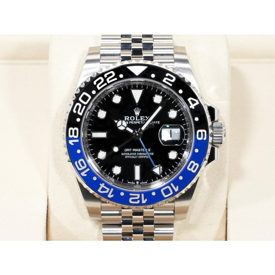 ロレックス GMTマスターII Ref.126710BLNR SS ブラック文字盤 ジュビリーブレスレット | GMTマスター | 01