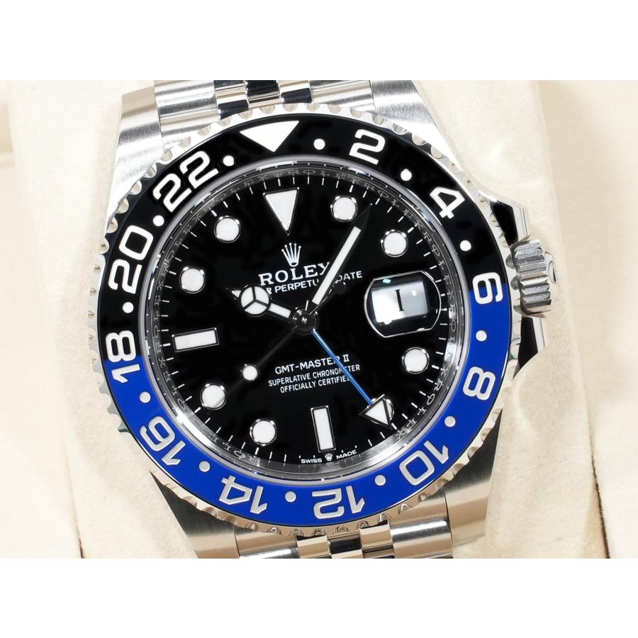 ロレックス GMTマスターII Ref.126710BLNR SS ブラック文字盤 ジュビリーブレスレット | GMTマスター | 02