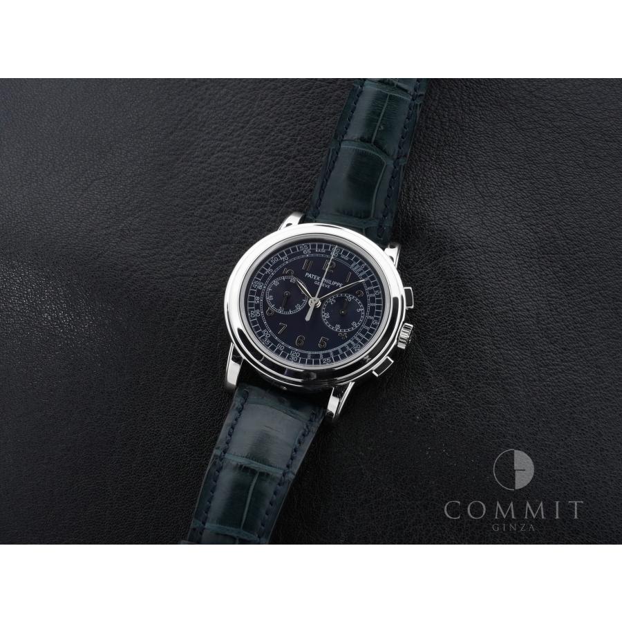 パテックフィリップ コンプリケーション クロノグラフ Ref.5070P-001 プラチナ ブルー文字盤 | PATEK PHILIPPE | 14