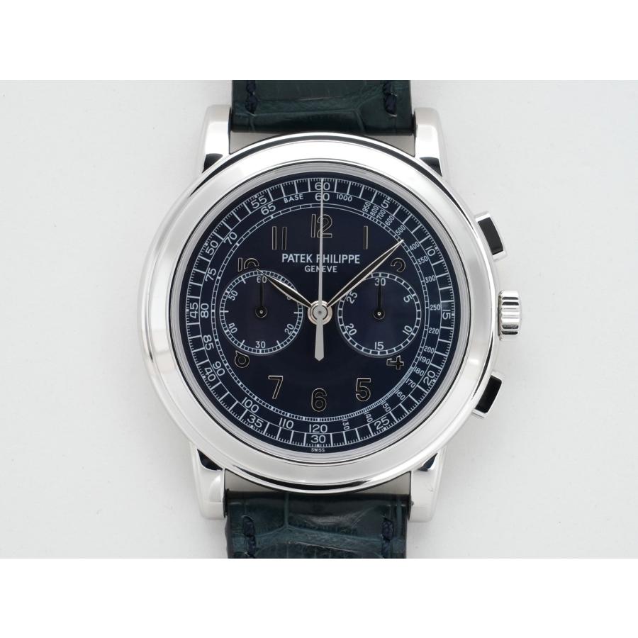 パテックフィリップ コンプリケーション クロノグラフ Ref.5070P-001 プラチナ ブルー文字盤 | PATEK PHILIPPE | 01