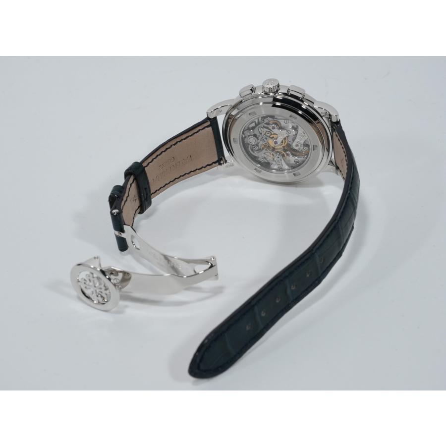 パテックフィリップ コンプリケーション クロノグラフ Ref.5070P-001 プラチナ ブルー文字盤 | PATEK PHILIPPE | 07