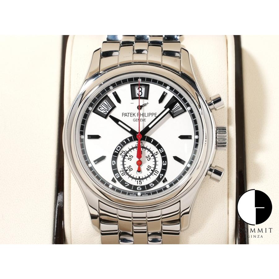 パテックフィリップ アニュアルカレンダー クロノグラフ Ref.5960/1A-001 SS シルバー文字盤 | PATEK PHILIPPE