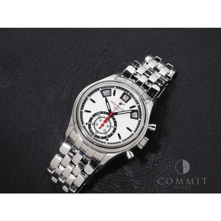 パテックフィリップ アニュアルカレンダー クロノグラフ Ref.5960/1A-001 SS シルバー文字盤 | PATEK PHILIPPE | 10