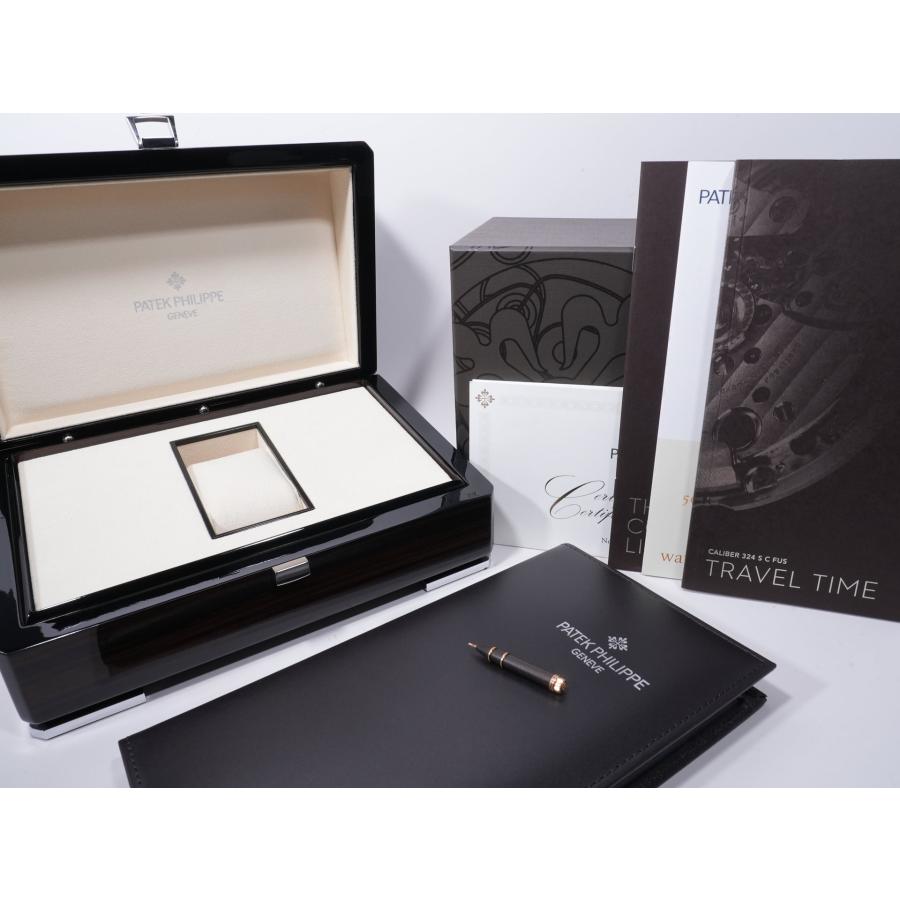 パテックフィリップ カラトラバ パイロット トラベルタイム Ref.5524R-001 ローズゴールド ブラウン・ソレイユ文字盤 | カラトラバ | 11