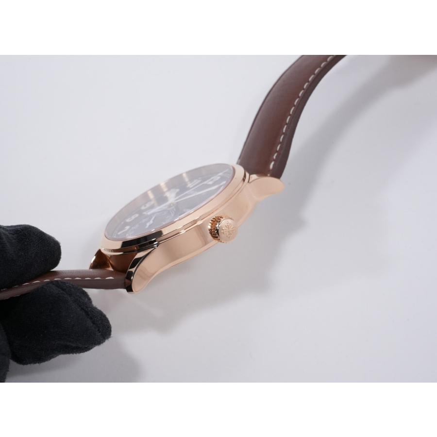 パテックフィリップ カラトラバ パイロット トラベルタイム Ref.5524R-001 ローズゴールド ブラウン・ソレイユ文字盤 | カラトラバ | 03