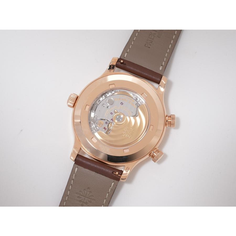 パテックフィリップ カラトラバ パイロット トラベルタイム Ref.5524R-001 ローズゴールド ブラウン・ソレイユ文字盤 | カラトラバ | 06