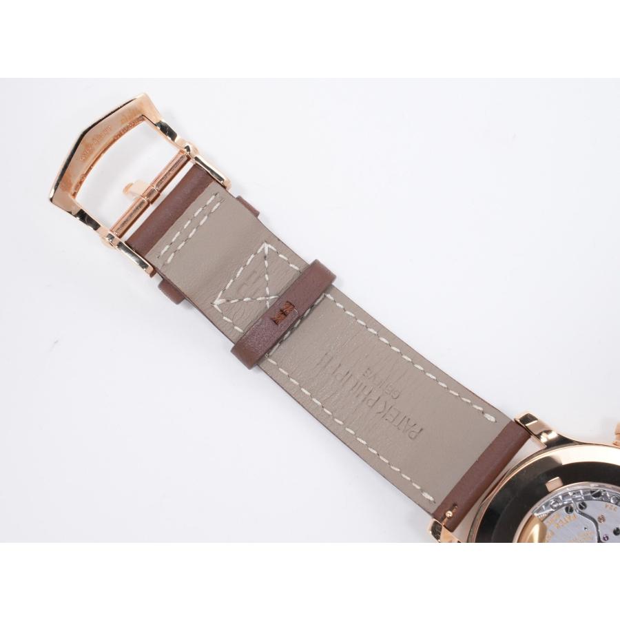 パテックフィリップ カラトラバ パイロット トラベルタイム Ref.5524R-001 ローズゴールド ブラウン・ソレイユ文字盤 | カラトラバ | 08