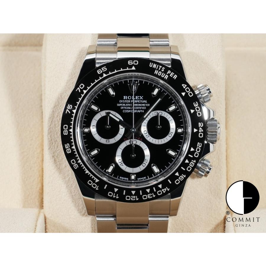 ロレックス デイトナ Ref.116500LN SS ブラック文字盤 | コスモグラフ デイトナ
