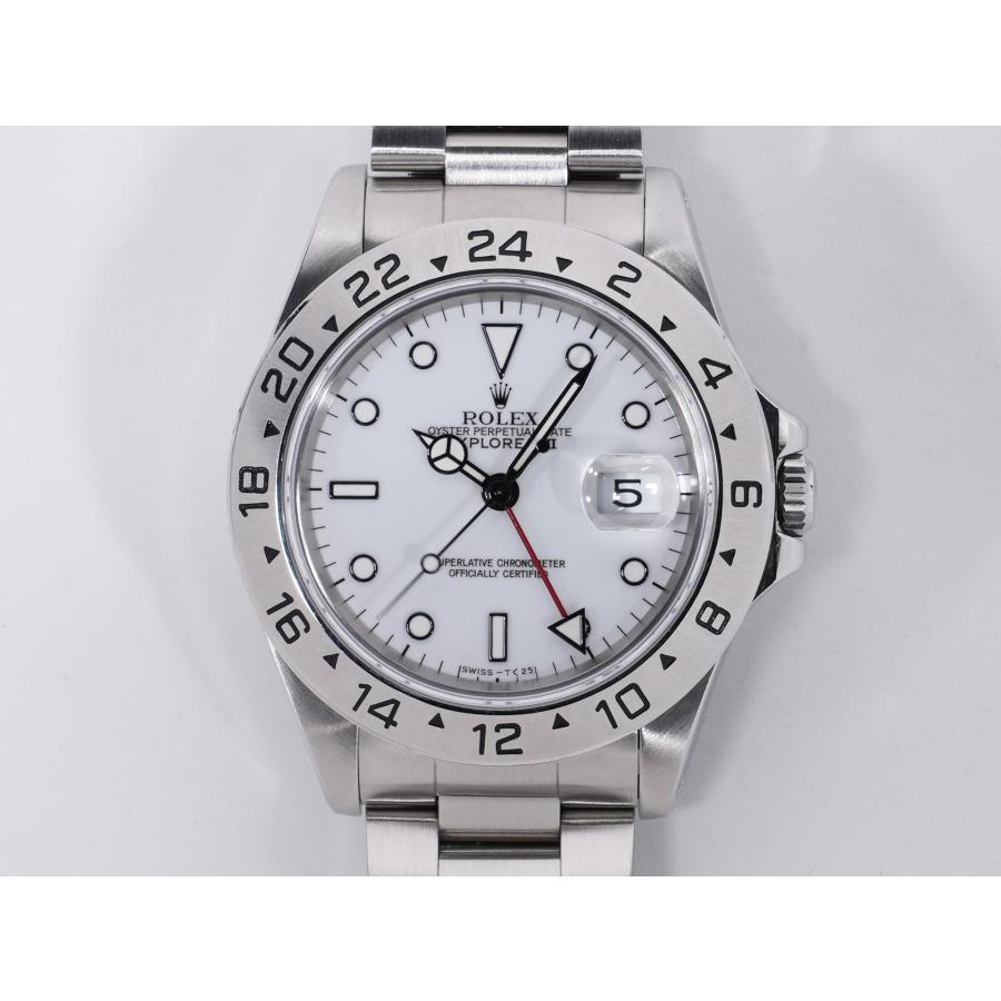ロレックス エクスプローラーII Ref.16570 SS ホワイト文字盤 | エクスプローラーII | 01