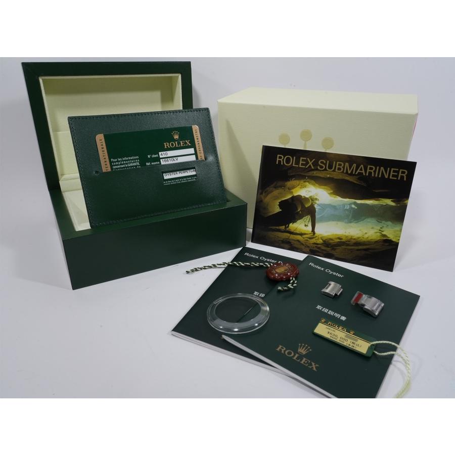 ロレックス サブマリーナー デイト Ref.16610LV SS ブラック文字盤 | サブマリーナー | 09