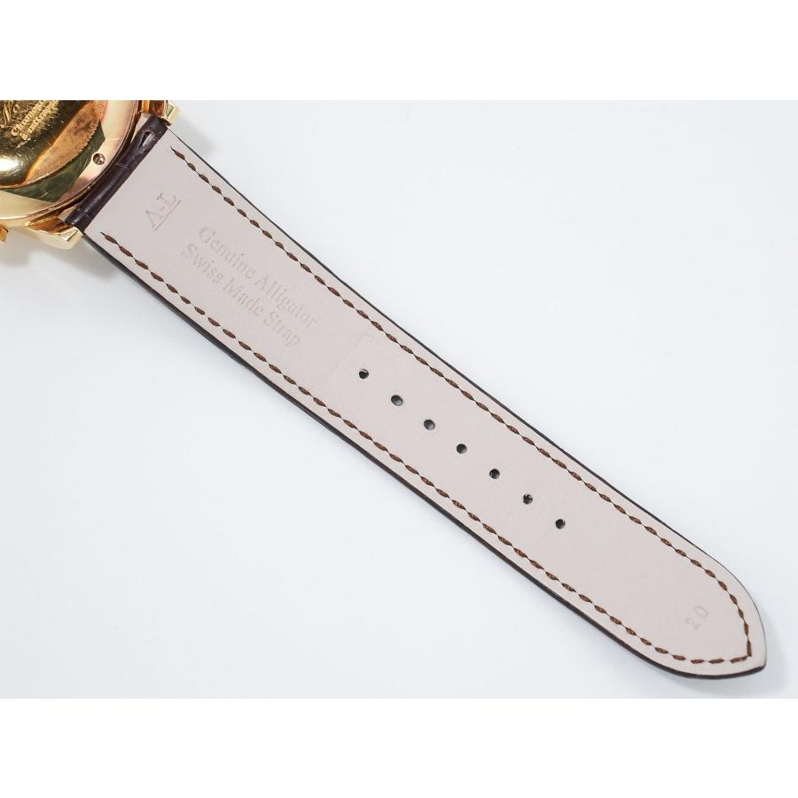 ジラールペルゴ クロノグラフ ラトラパンテ Ref.90100 18Kイエローゴールド シルバー文字盤 | ジラール・ペルゴ | 10