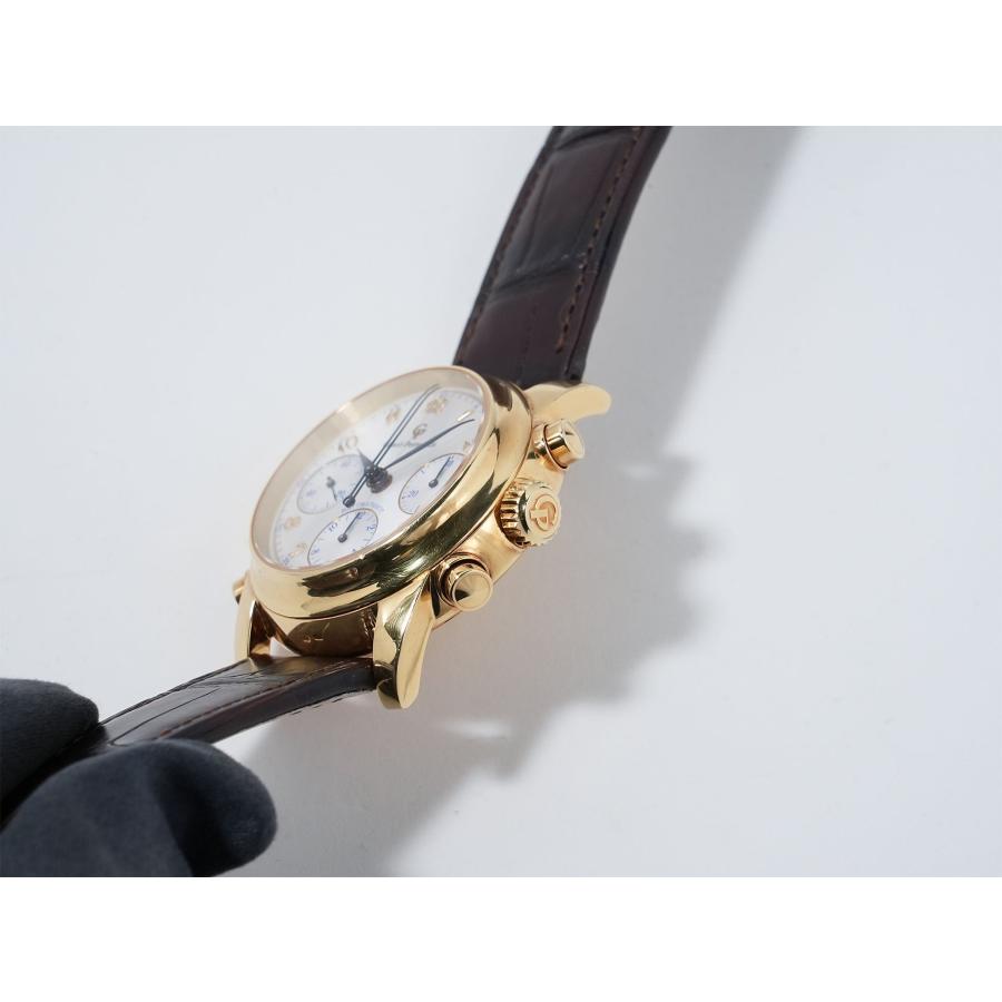 ジラールペルゴ クロノグラフ ラトラパンテ Ref.90100 18Kイエローゴールド シルバー文字盤 | ジラール・ペルゴ | 03