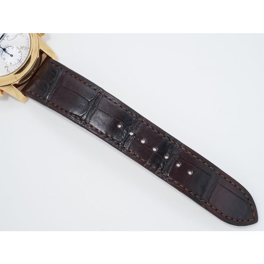 ジラールペルゴ クロノグラフ ラトラパンテ Ref.90100 18Kイエローゴールド シルバー文字盤 | ジラール・ペルゴ | 09