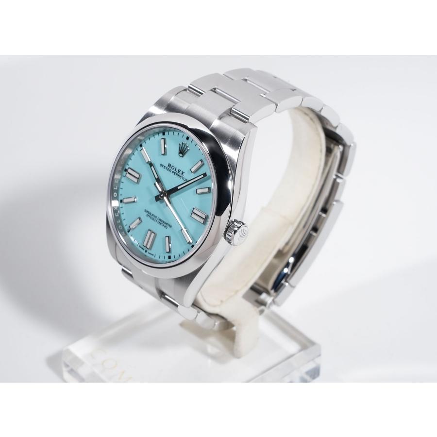 ロレックス オイスターパーペチュアル41 Ref.124300 SS ターコイズ文字盤 | オイスター パーペチュアル | 03
