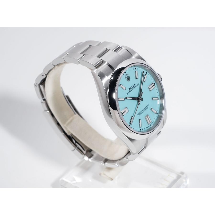 ロレックス オイスターパーペチュアル41 Ref.124300 SS ターコイズ文字盤 | オイスター パーペチュアル | 04