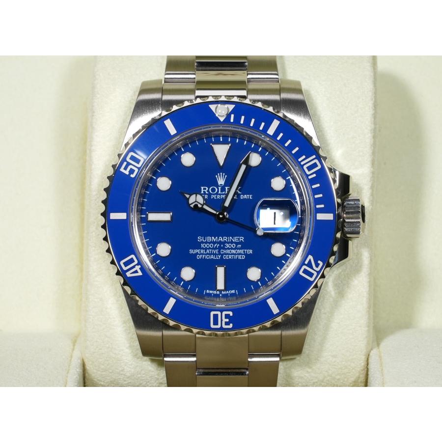 ロレックス サブマリーナー デイト Ref.116619LB 18KWG ブルー文字盤 | サブマリーナー | 01