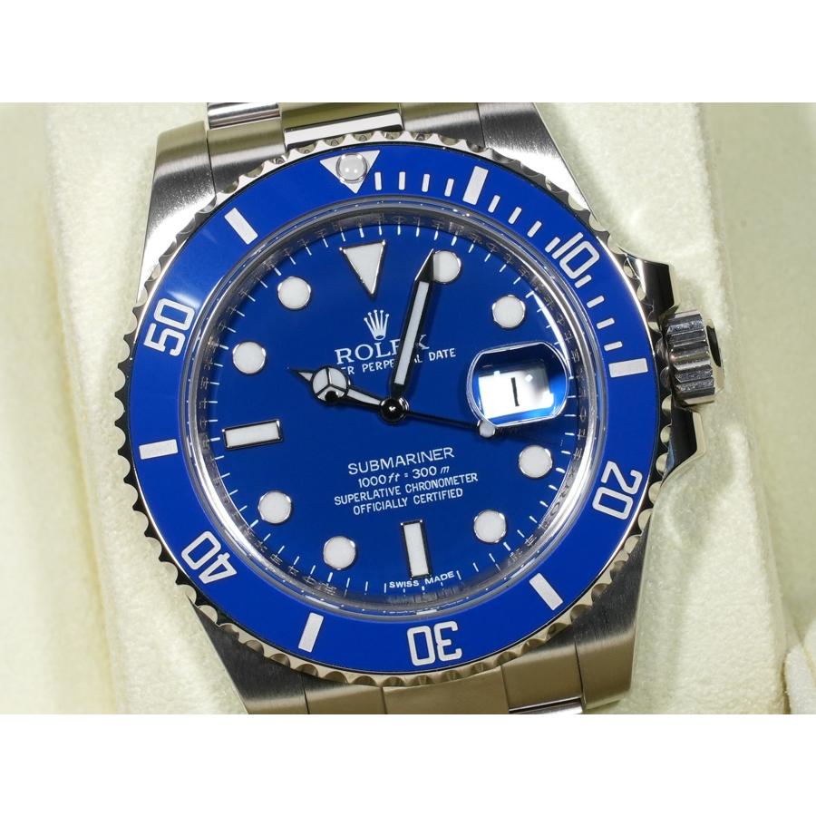 ロレックス サブマリーナー デイト Ref.116619LB 18KWG ブルー文字盤 | サブマリーナー | 02
