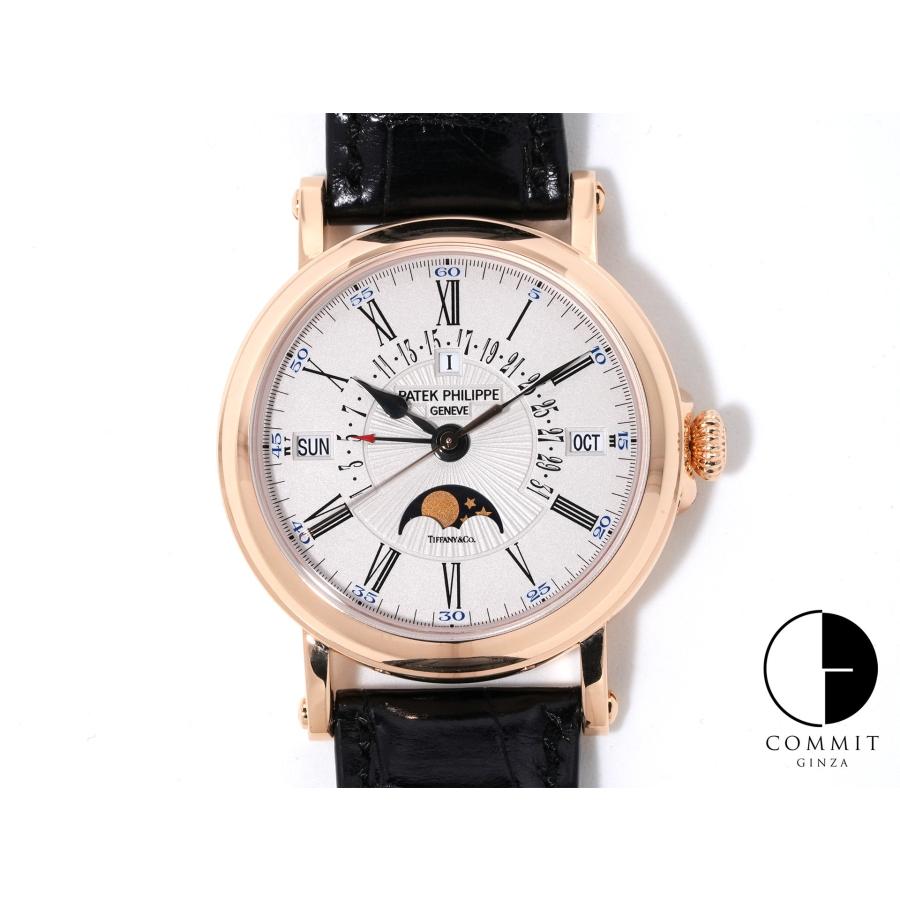 パテックフィリップ パーペチュアルカレンダー レトログラード  TIFFANY＆CO. Ref.5159R-001 ローズゴールド シルバー文字盤 | PATEK PHILIPPE