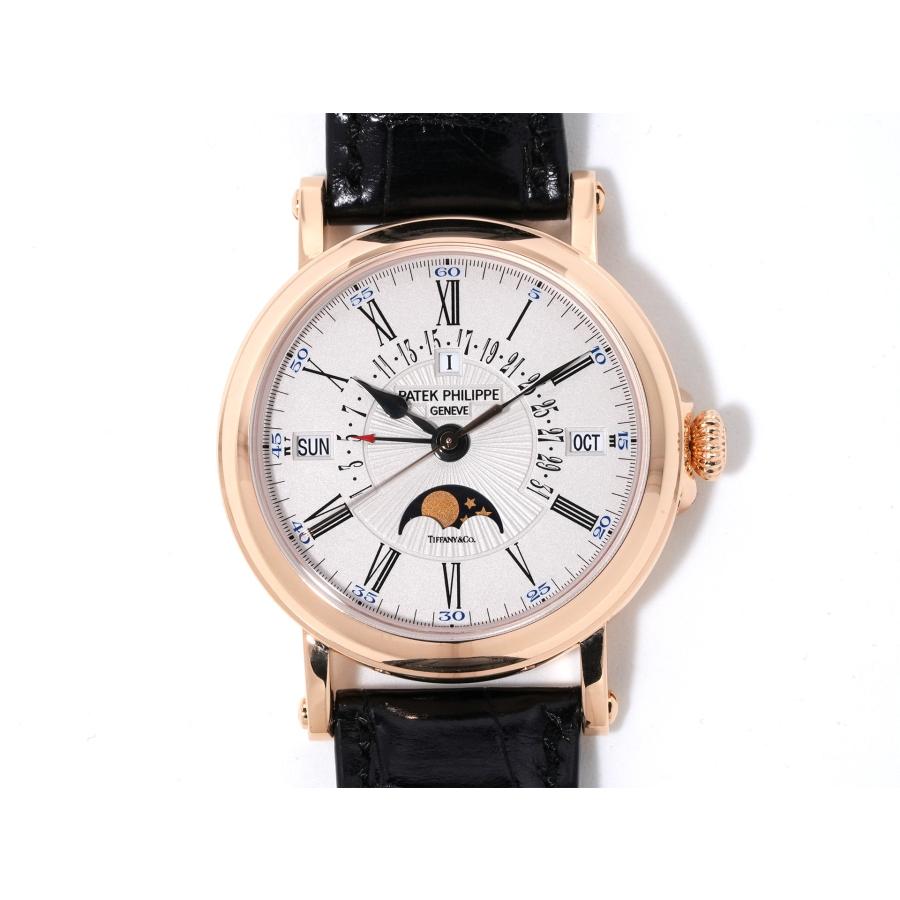 パテックフィリップ パーペチュアルカレンダー レトログラード  TIFFANY＆CO. Ref.5159R-001 ローズゴールド シルバー文字盤 | PATEK PHILIPPE | 01