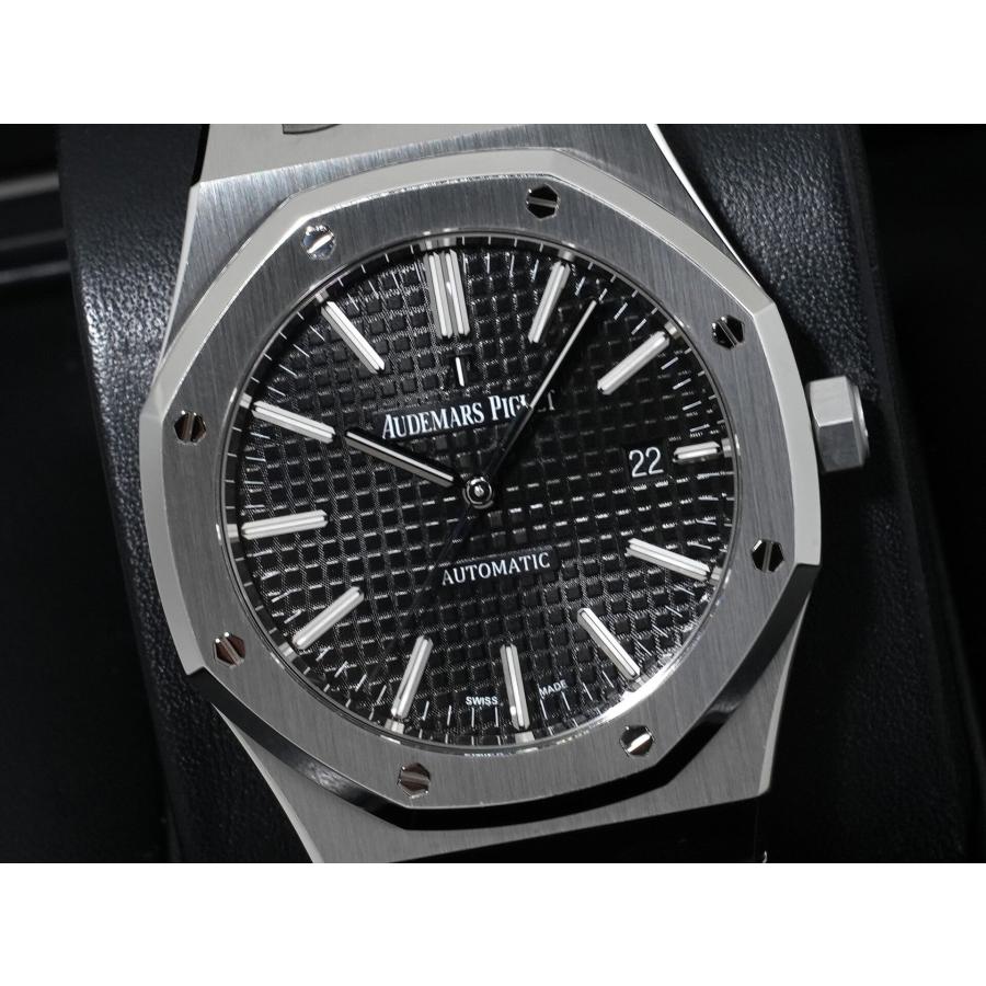 オーデマピゲ ロイヤルオーク Ref.15400ST.OO.1220ST.01 ステンレススチール ブラック文字盤 | ロイヤルオーク | 02