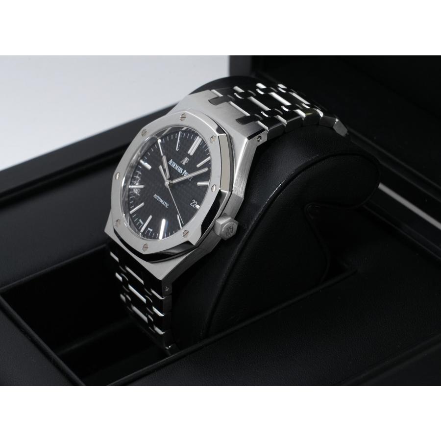 オーデマピゲ ロイヤルオーク Ref.15400ST.OO.1220ST.01 ステンレススチール ブラック文字盤 | ロイヤルオーク | 03