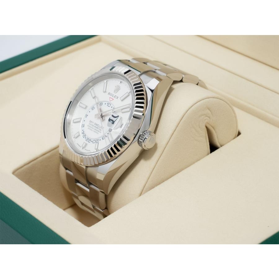 ロレックス スカイドゥエラー Ref.336934 ステンレススチール/ホワイトゴールド ホワイト文字盤 オイスターブレスレット | スカイドゥエラー | 03