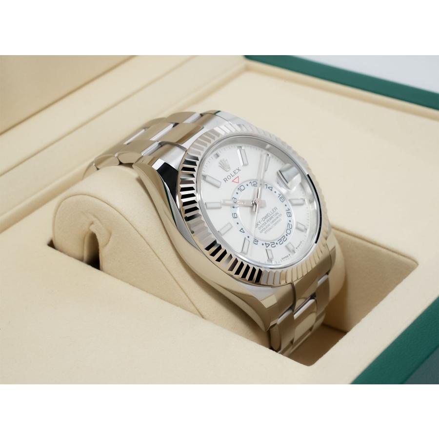 ロレックス スカイドゥエラー Ref.336934 ステンレススチール/ホワイトゴールド ホワイト文字盤 オイスターブレスレット | スカイドゥエラー | 04