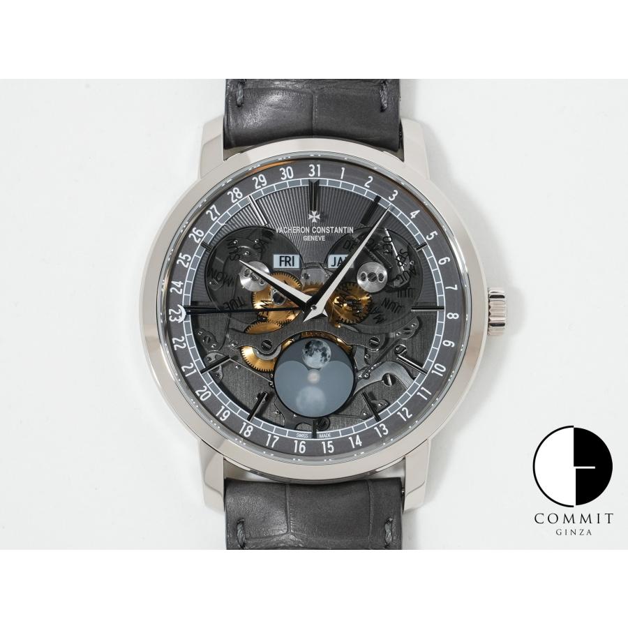 ヴァシュロンコンスタンタン トラディショナル コンプリートカレンダー オープンフェイス Ref.4020T/000G-B655 ホワイトゴールド スケルトン文字盤 | VACHERON CONSTANTIN