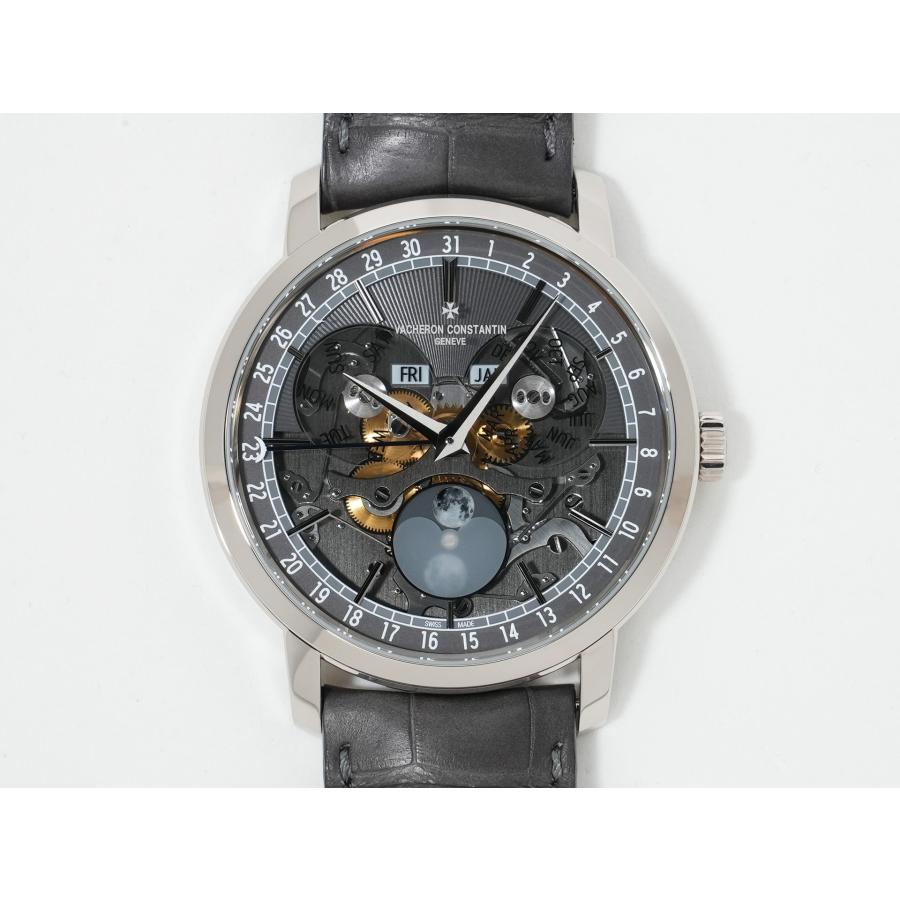ヴァシュロンコンスタンタン トラディショナル コンプリートカレンダー オープンフェイス Ref.4020T/000G-B655 ホワイトゴールド スケルトン文字盤 | VACHERON CONSTANTIN | 01