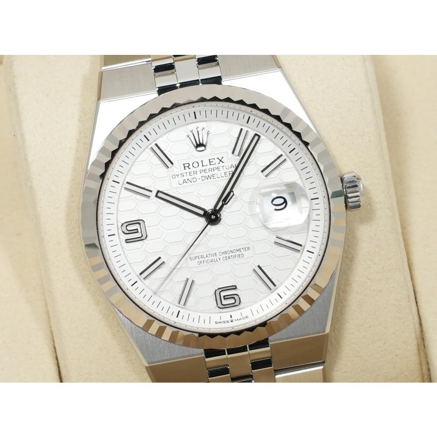 ロレックス ランドドゥエラー Ref.127234 ステンレススチール/ホワイトゴールド ホワイト文字盤 ジュビリーブレスレット | ROLEX | 02