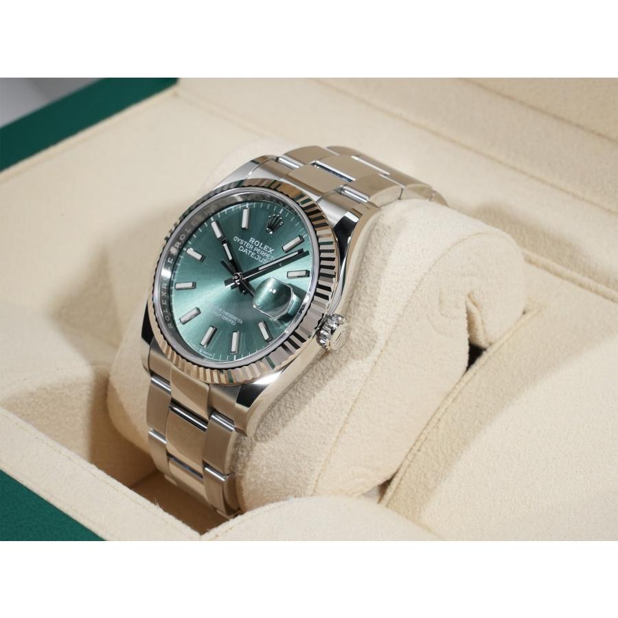 ロレックス デイトジャスト36 Ref.126234 SS/WG ミントグリーン文字盤 オイスターブレスレット | デイトジャスト | 03