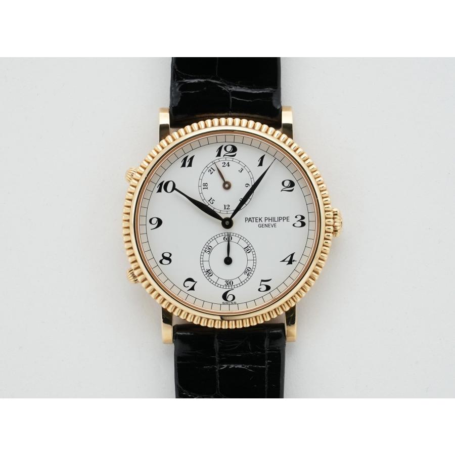 パテックフィリップ カラトラバ トラベルタイム Ref.5034J イエローゴールド ホワイト文字盤 | カラトラバ | 01