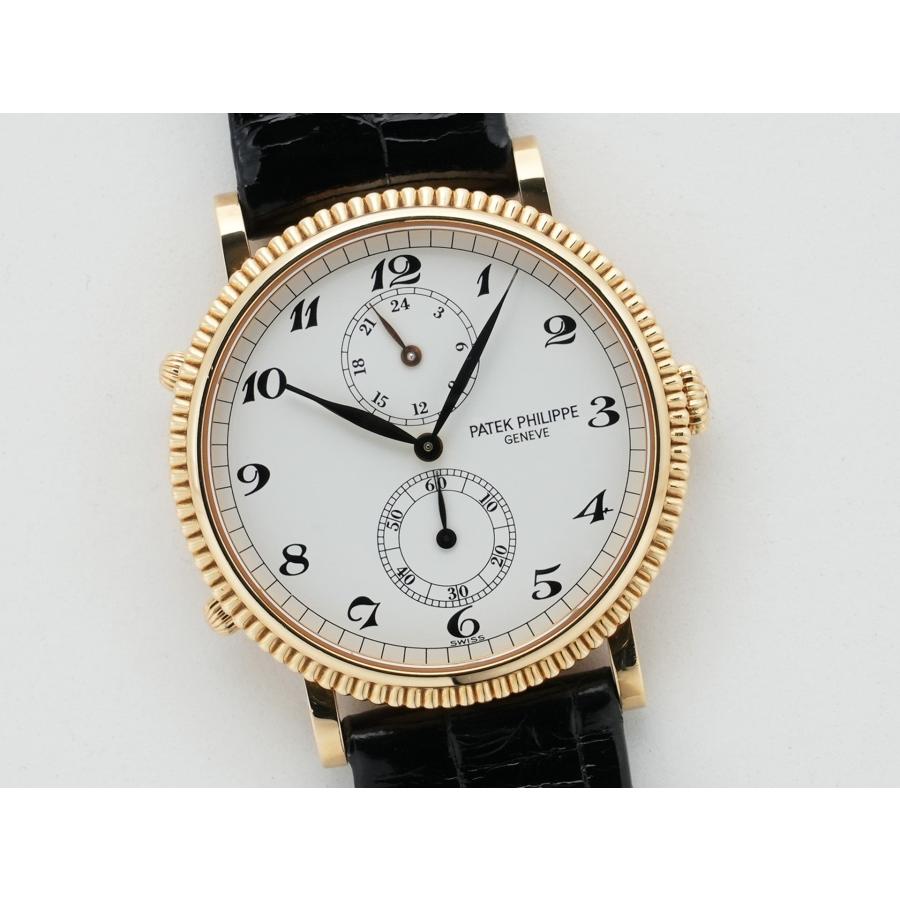 パテックフィリップ カラトラバ トラベルタイム Ref.5034J イエローゴールド ホワイト文字盤 | カラトラバ | 02