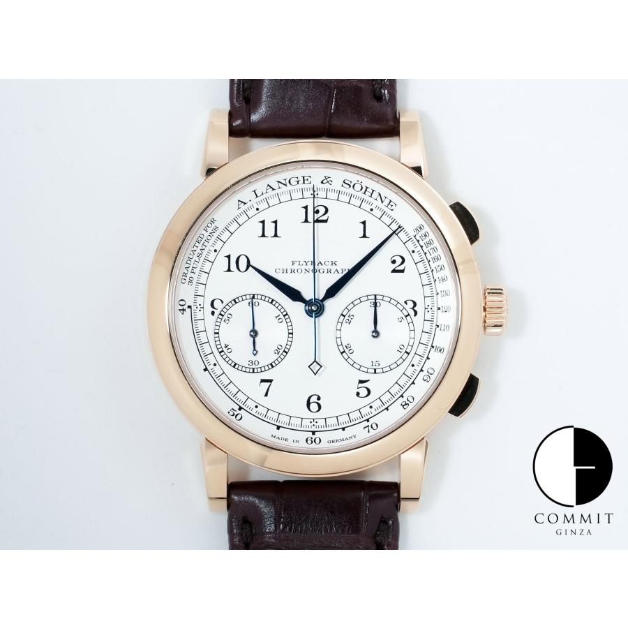 A.ランゲ＆ゾーネ 1815 クロノグラフ Ref.414.032 18KPG シルバー文字盤 | A. LANGE & SOHNE