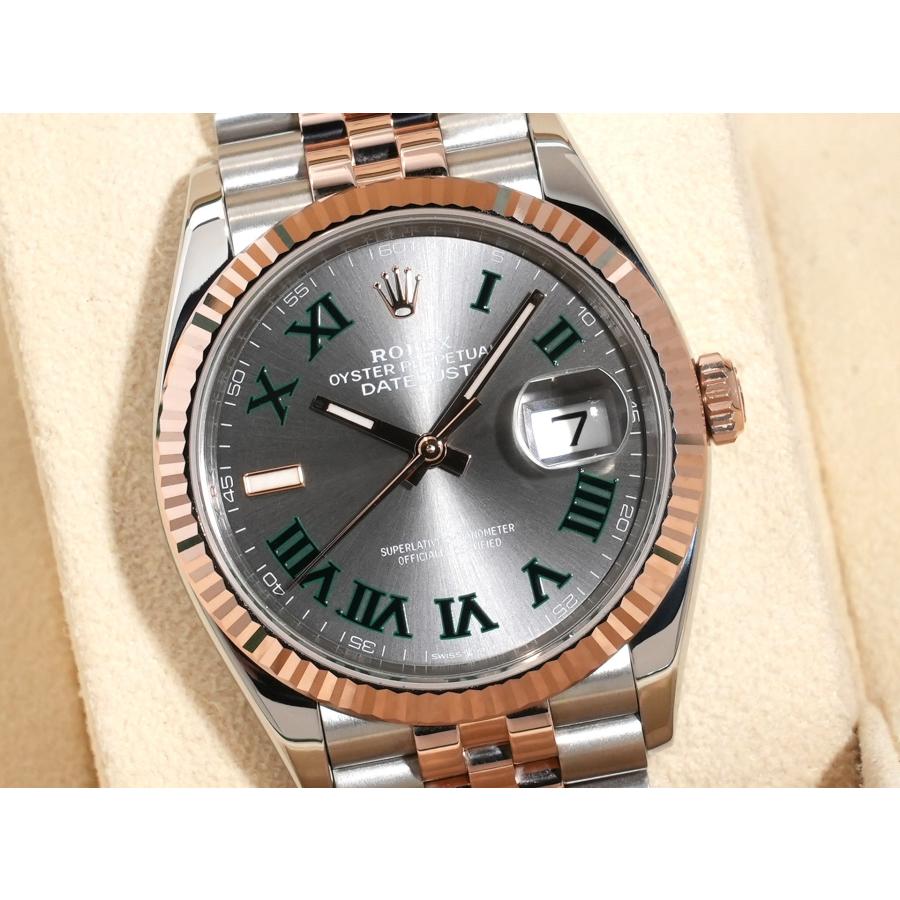 ロレックス デイトジャスト36 Ref.126231 SS/ERG スレートローマン文字盤 | デイトジャスト | 02