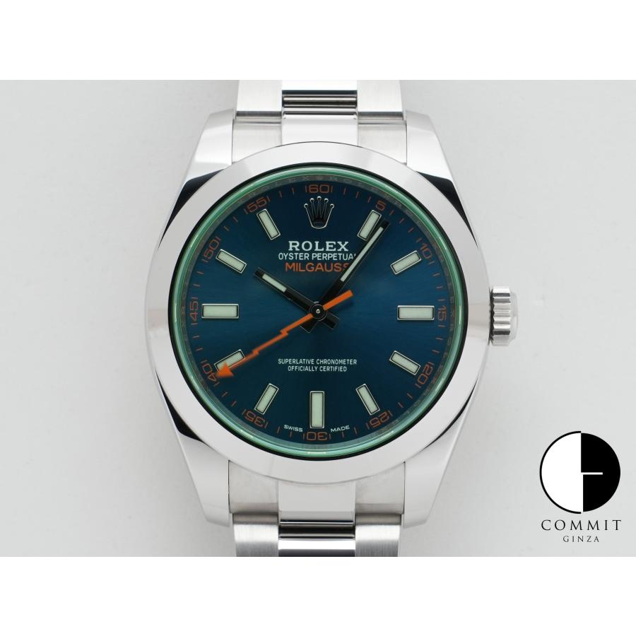 ロレックス ミルガウス Ref.116400GV ステンレススチール Zブルー文字盤 | ミルガウス