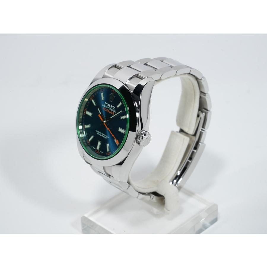 ロレックス ミルガウス Ref.116400GV ステンレススチール Zブルー文字盤 | ミルガウス | 03