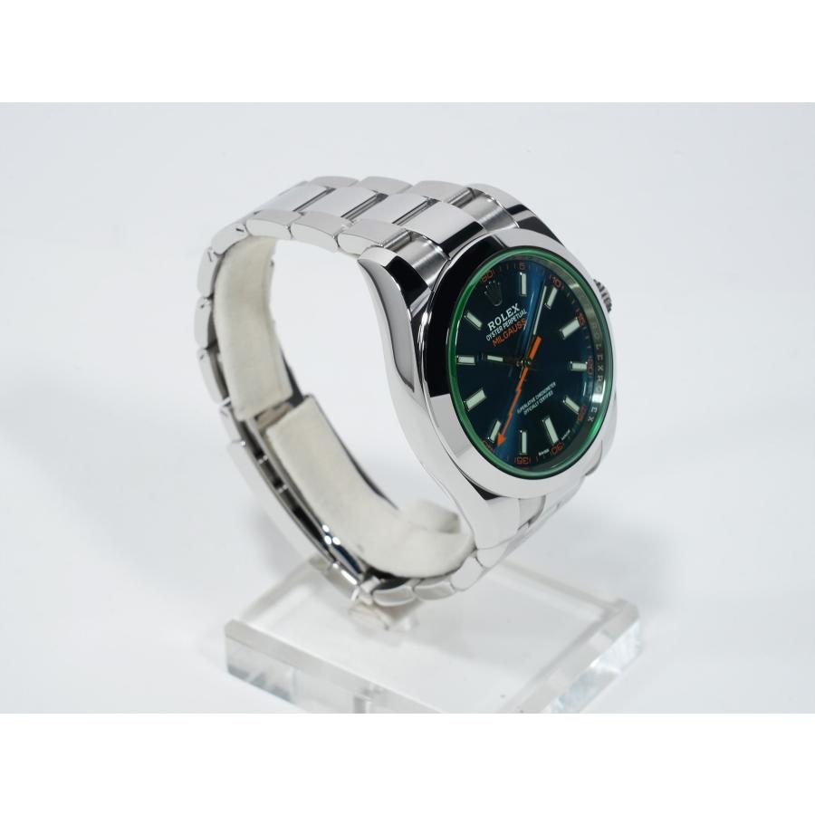 ロレックス ミルガウス Ref.116400GV ステンレススチール Zブルー文字盤 | ミルガウス | 04