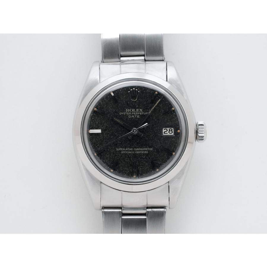 ロレックス オイスターパーペチュアルデイト Ref.1500 SS ブラック文字盤 | オイスター パーペチュアル | 01