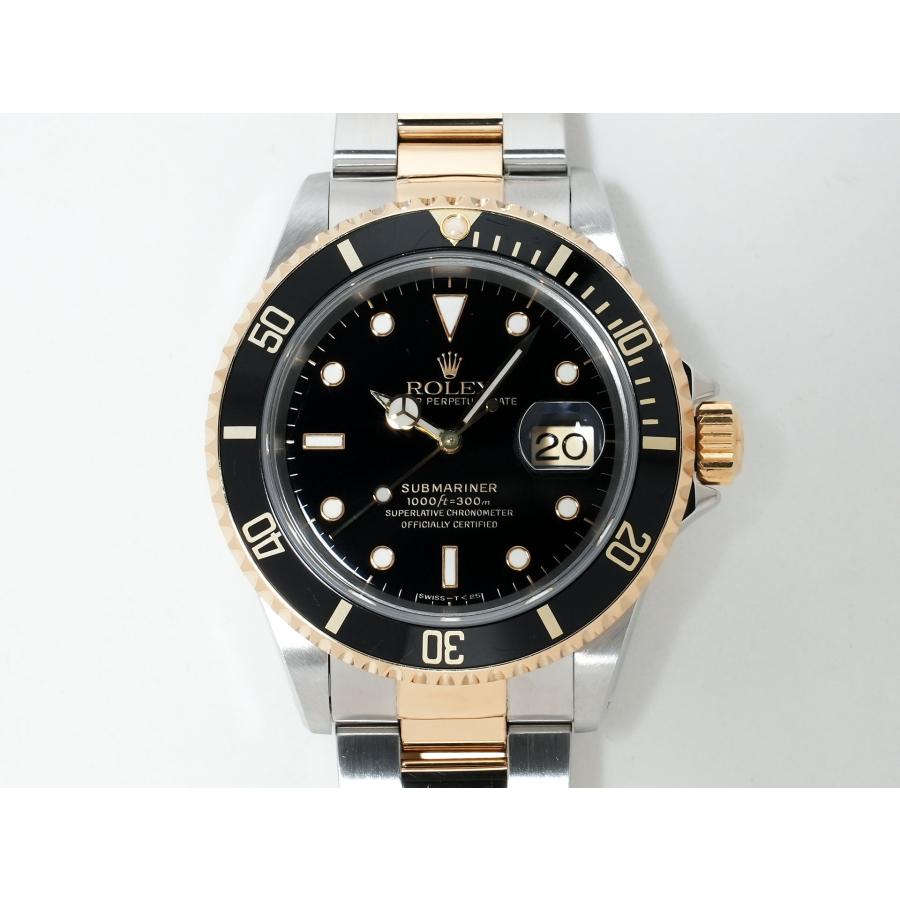 ロレックス サブマリーナー デイト Ref.16613LN SS/YG ブラック文字盤 | サブマリーナー | 01